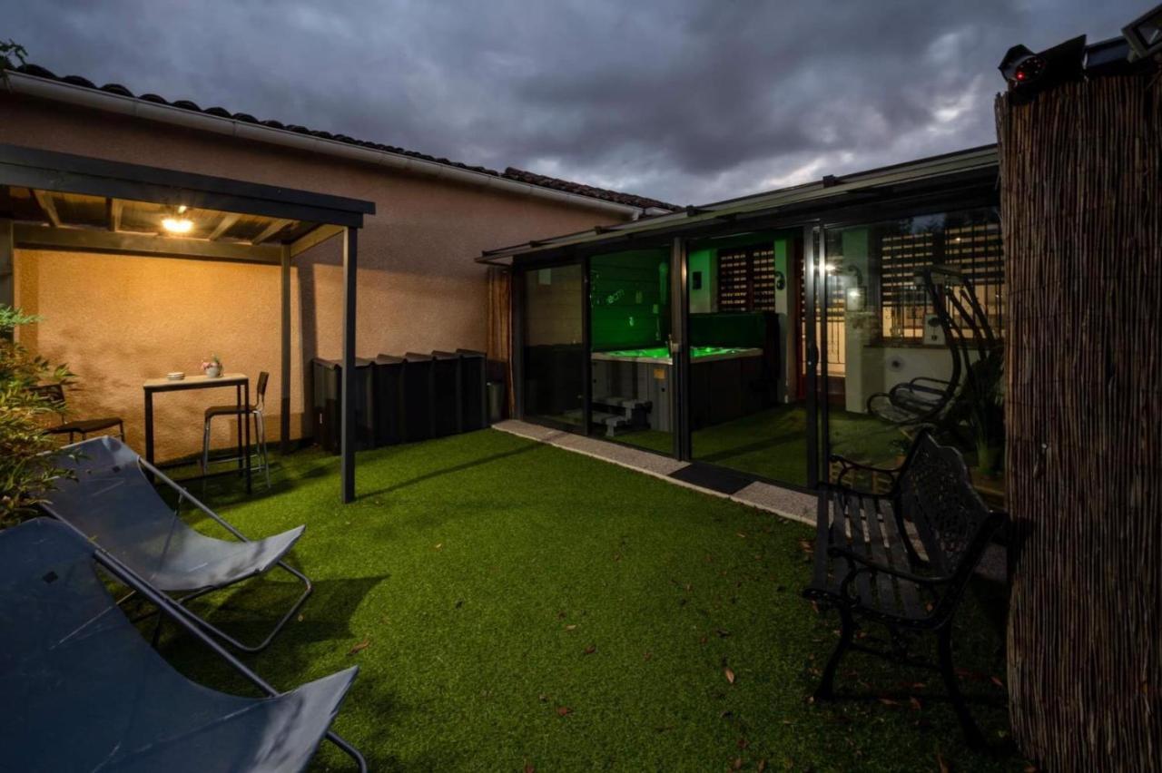 Villa Spa Privatif Toulouse Jacuzzi Aucamville Exterior foto